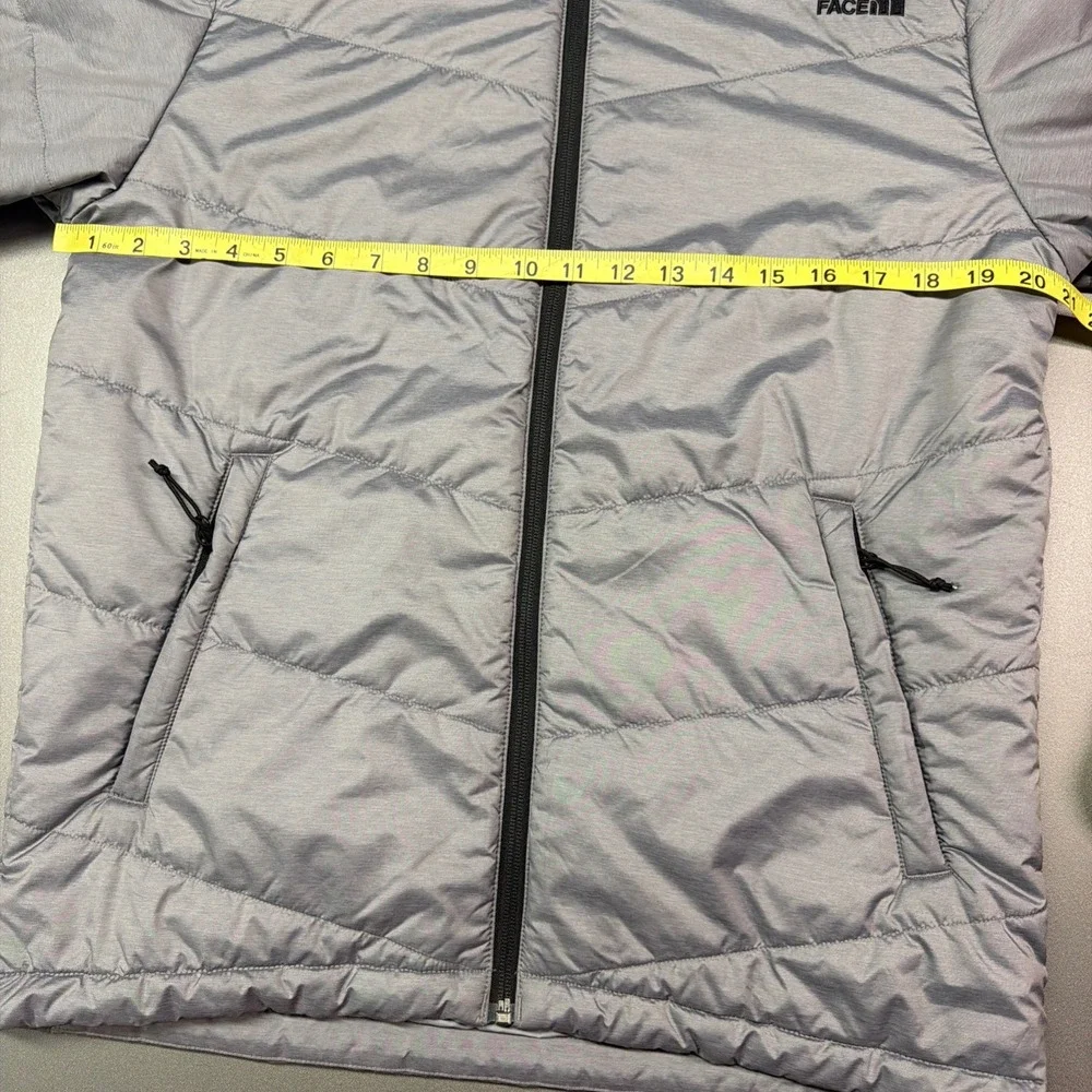 The North Face‎ Jacket Mens Small Gray Full Zip Junction Insulated